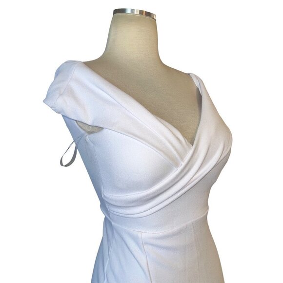 Nookie Neptune Gown in White XSmall New Womens Long Formal Maxi Dress - Picture 5 of 13
